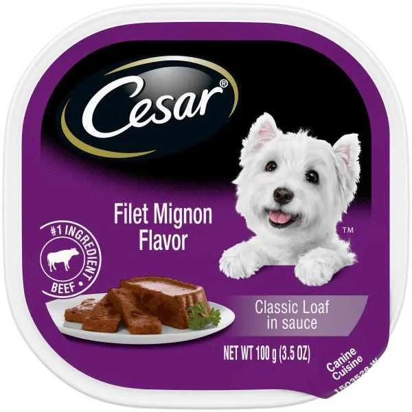 24/3.5 oz. Cesar Filet Mignon Flavor In Sauce - Health/First Aid
